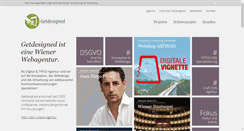 Desktop Screenshot of getdesigned.at